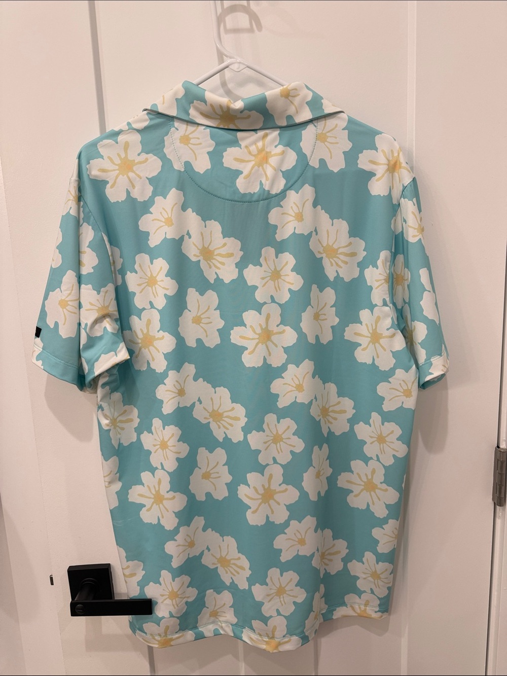 Bad Birdie Men’s Floral Golf Polo - Picture 2 of 4